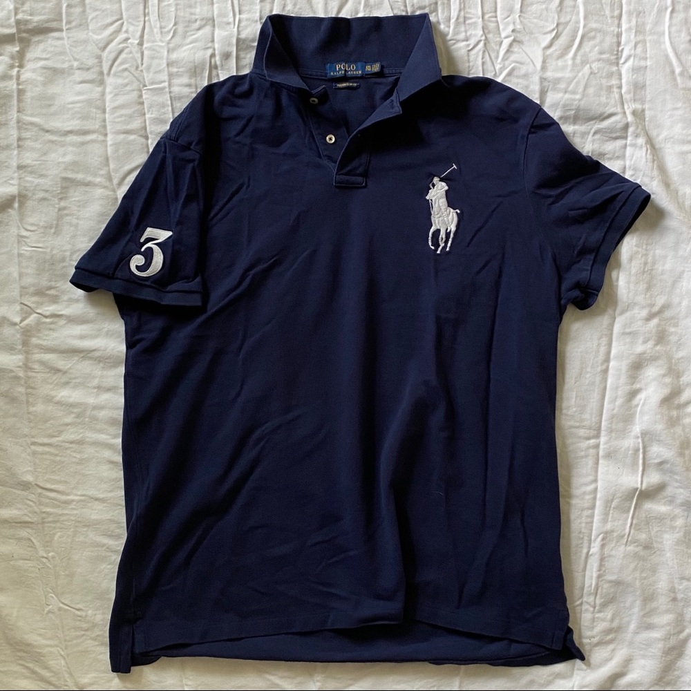 Navy Blue Ralph Lauren “Big Pony” Polo Shirt